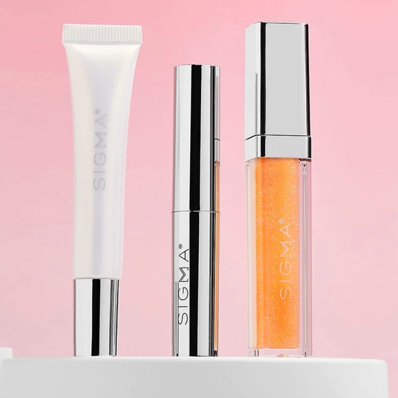 NIB Sigma Beauty Lip Care Trio (Lip Balm, Lip Gloss, Lip Mask) Makeup - Picture 3 of 11